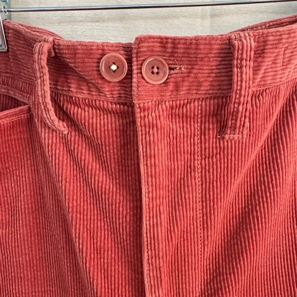 Madewell Women’s Emmet Slim Wide Leg Corduroy Pants Size 28 - Picture 3 of 6